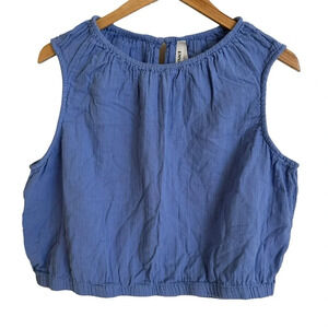 Pact Blue Tank Top